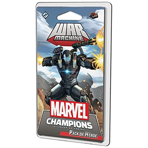 Marvel Champions War Machine Hero Pack Cover