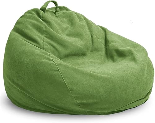 Juego de puf portátil perezoso para sofá, funda gruesa e impermeable de algodón, sin relleno, puf para exteriores, puf, puff para sofá, sillón