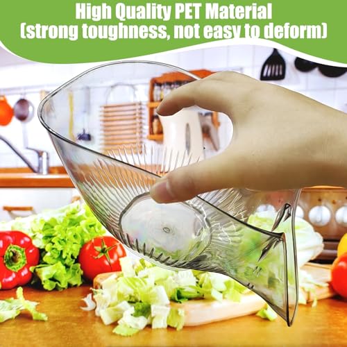 Colador multifuncional 2 piezas para cocina miniatura 6