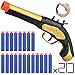 Pirate Toys Foam Blaster for Boys 3-5, Pirate Flintlock Pistol Toy with 20pcs Soft Foam Darts, Halloween Pirate Costume Accessory for Kids, Buccaneer Pirate Toy Gun Gift for 3 6 5 6 7 8 Years Old Kid