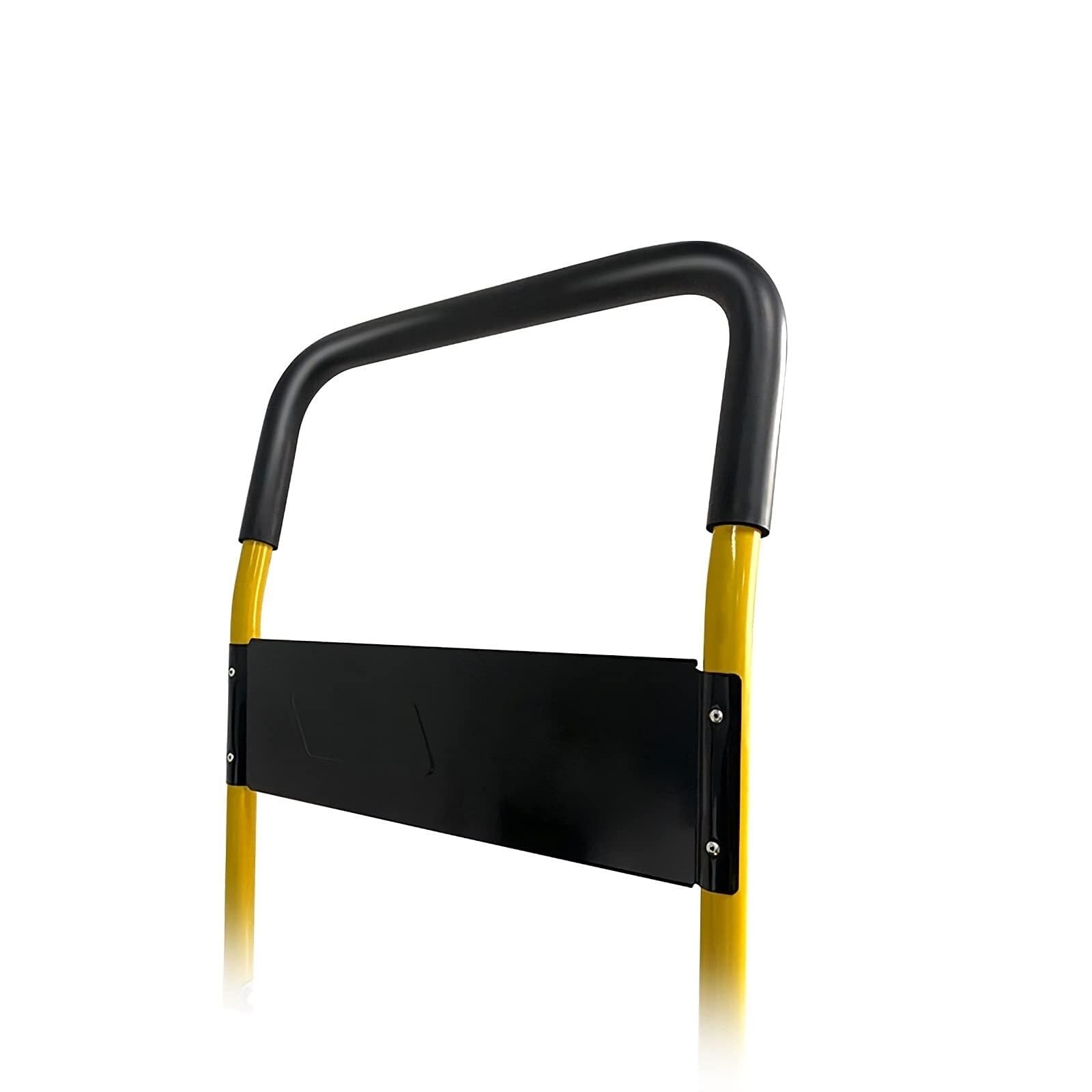 Carrello Pieghevole HeavyDu con pianale in Acciaio e Ruote piroettanti, Ideale per casa, Magazzino e Uso Esterno (Giallo)