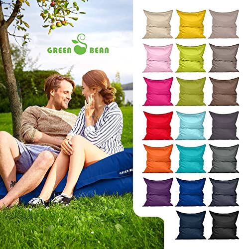 Sitzsack XXL Green Bean 140×180 cm für Kinder und Erwachsene