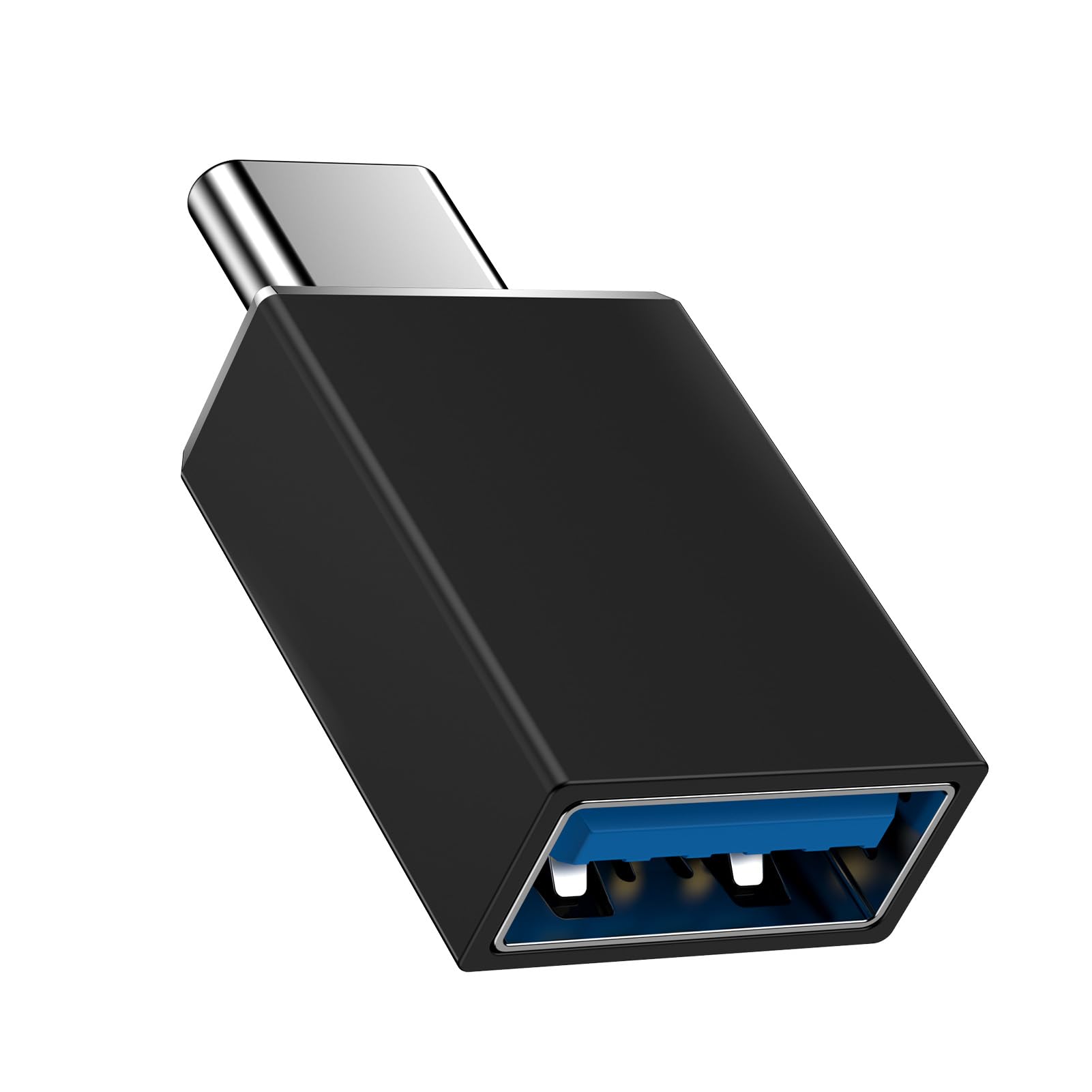USB-C & USB 3.1 変換アダプタ [10Gbps 高速データ転送/OTG対応・急速充電] USB Type-C 変換アダプタ USB タイプC (オス) To USB 3.1（メス） 変換 ypec usb3.1 変換アダプター MacBook Pro MacBook Air iPad Pro などタイプC多機種対応 ブラック