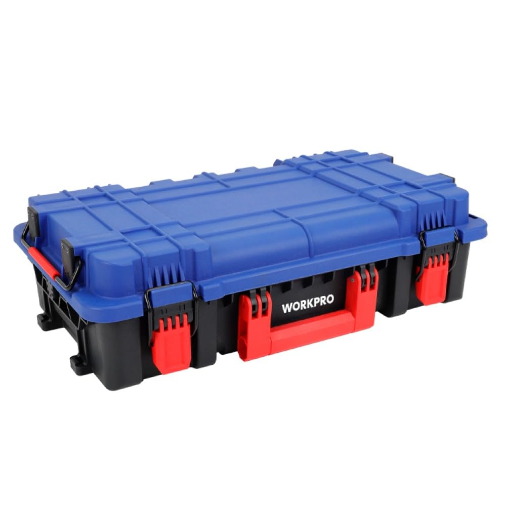 Workpro WP283030 İstiflenebilir Profesyonel Takım Çantası, PP Malzeme, 32L, 56x34.5x16.5cm, Su Geçirmez, 25kg Taşıma Kapasitesi