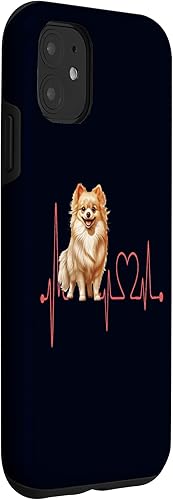 Miniatura 9 de iPhone 14 Juguete ruso perro latido del corazón ECG divertido para los amantes de los perros dueños caso