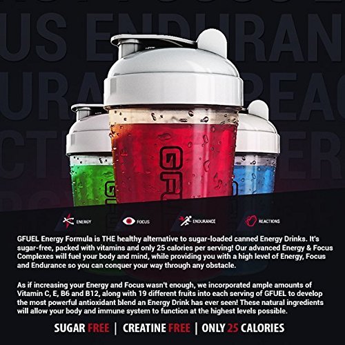Gamma Enterprises G Fuel Nutrition Supplement Peach Mango 40