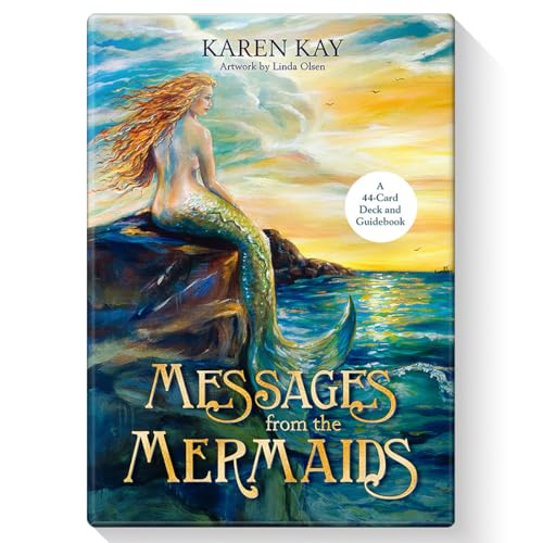 メッセージ フロムザ マーメイド 日本語 解説書付き オラクルカード メーカー直営 正規品 占い オラクルカード カレン ケイ