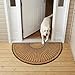 Kempf Coco Fiber Half Round in-Laid Doormat (30" X 48")