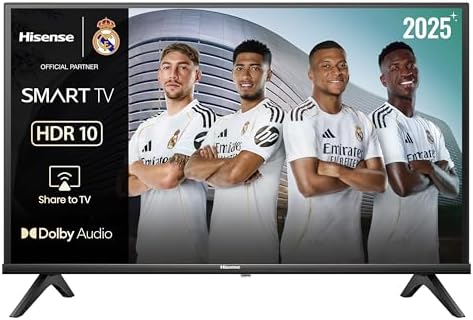 Hisense 32A4Q - HD Smart TV 32 Pulgadas, Modo Juego, Deportes IA,...