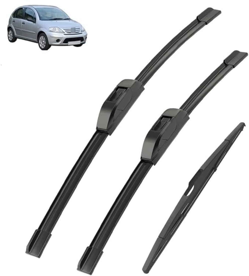 Escobillas limpiaparabrisas Citroen C3 para una visión clara y sin ruido