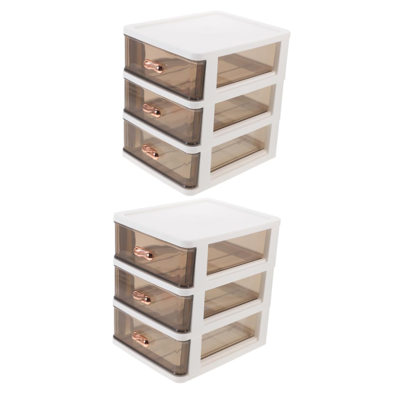 SHINEOFI 2 Cajas Archivadora Organizador De Escritorio Organizador De Documentos Cajones Pequeños De Almacenamiento Papelería Cosméticos Suministros De Oficina.
