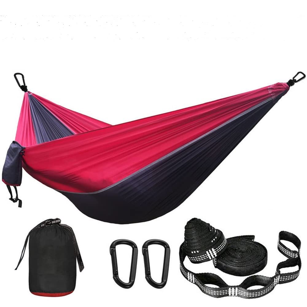Camping doble hamaca de ocio sofá supervivencia jardín dormir silla viaje colgante cama al aire libre paracaídas muebles columpio hamaca