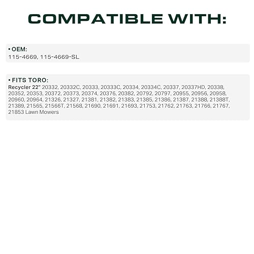 Miniatura 87 de UDC Parts 954-05040 954-0241A Correa de transmisión superior para Troy Bilt Pony Craftsman T110 MTD Cub Cadet Huskee LT4200 754-0241A 754-05040