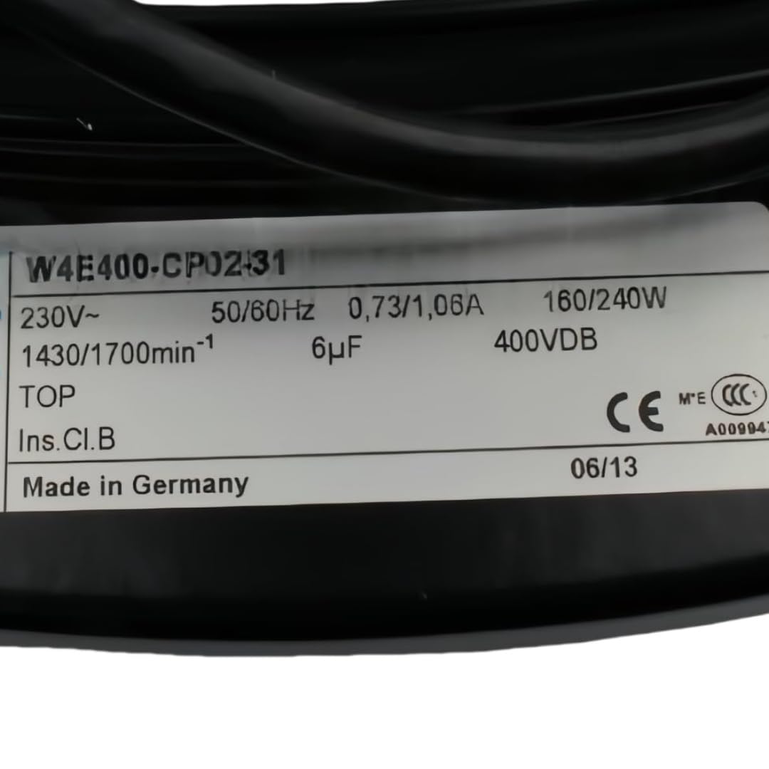 FCARUMIQP W4E400-CP02-31 230V 0.73/1.06A 160/240W 1430/1700RPM Cooling Fan 4-WIRF