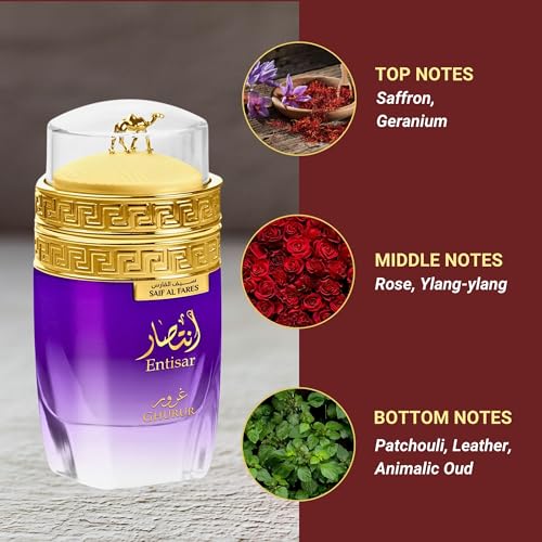 Saif Al Fares 6294019008384 Entisar Ghurur Alcohol-Free Acqua De Parfum thumb #2