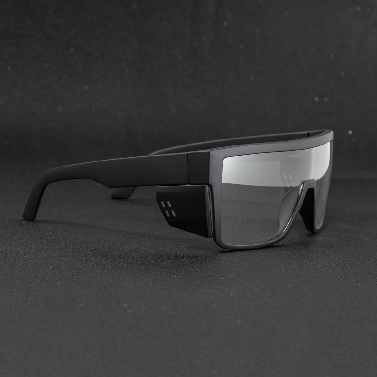 UV400 Transition Photochromic Safety Glases Light to Dark Grey Lens ANSI Z87 Impact Approved - Image 6