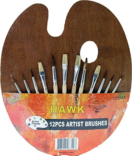 Artists Best Palette And Brush 12 Piece Set: Cr-06342 #TOP3