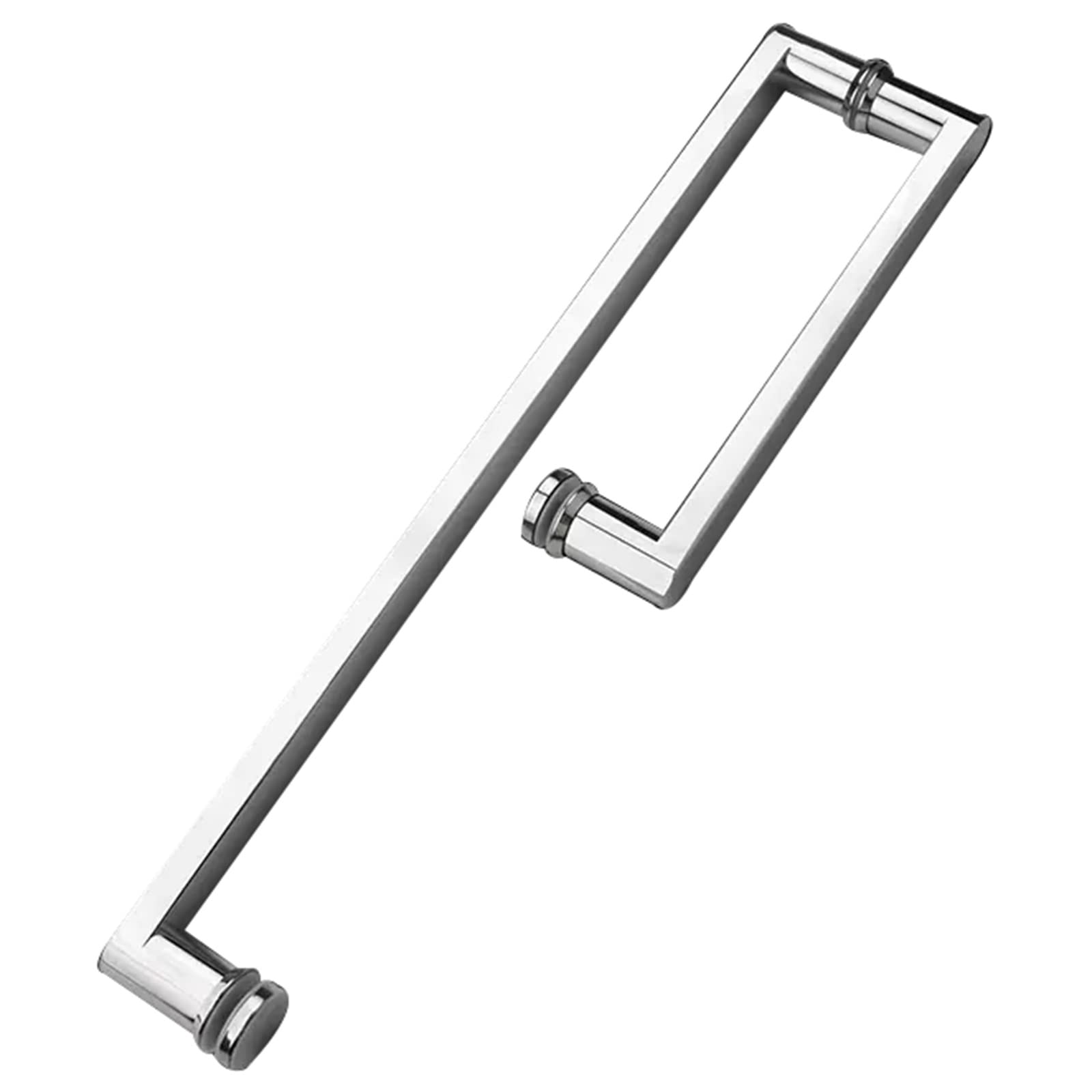 Poignée de porte de douche double face pour une salle de bain moderne et épurée