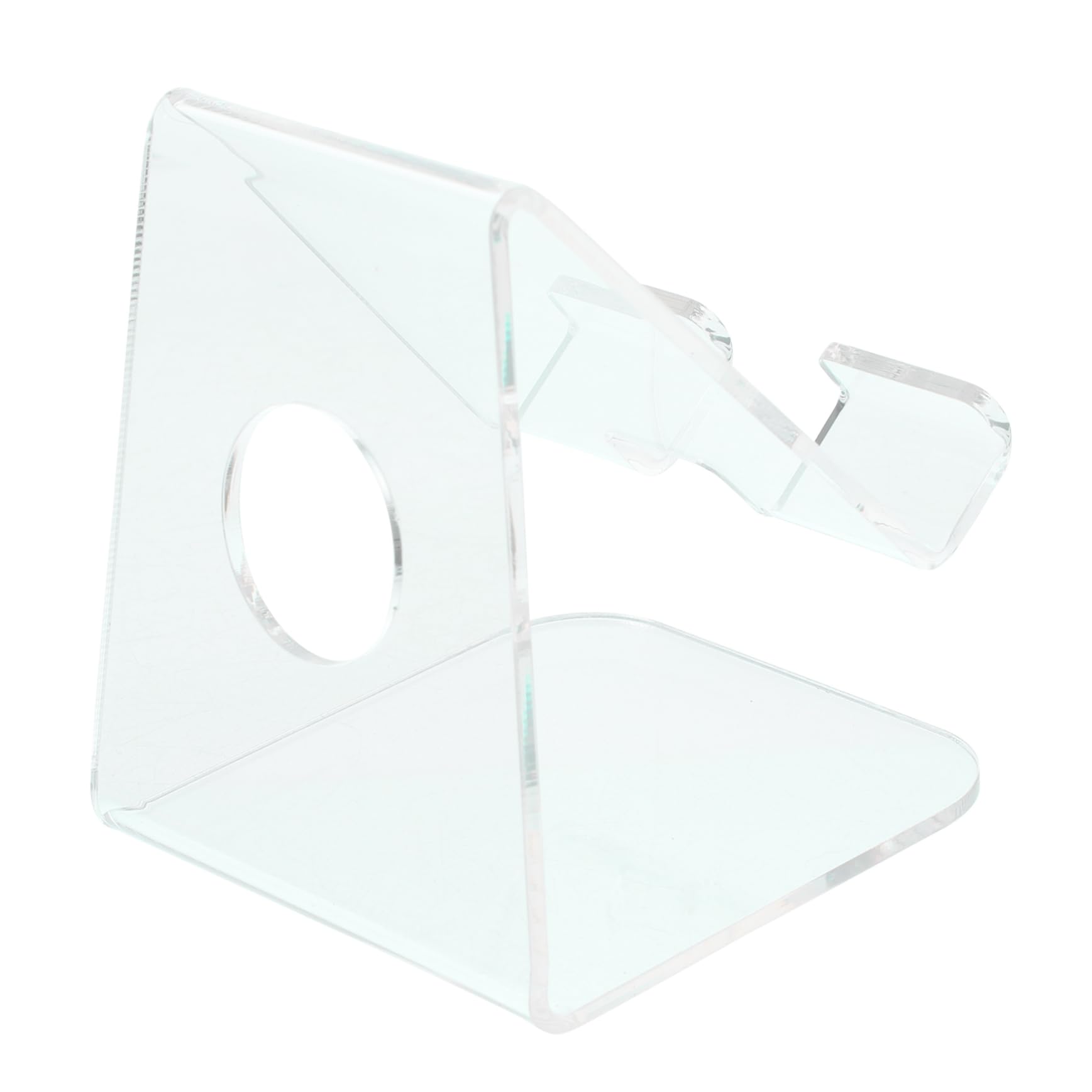 Artibetter 4pezzi Supporto Per Smartphone Trasparente Design Compatto e Leggero Angolo Di Visione Ottimale Per Scrivania e Tavolo Supporto Stabile e Pratico Per Live Streaming e Videochiamate