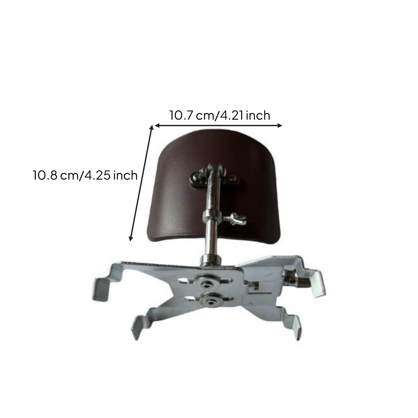 Reggi Chitarra Portatile Reggichitarra Leggero Supporto per Studio, Concerti, Array, Caffè Con Morsetto Argento, Supporto Per Chitarra Classica Con Morsetto Argento