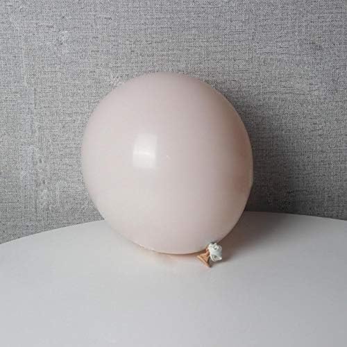 Miniatura 5 de Kit de globos de doble capa color crema, melocotón, albaricoque, guirnalda de globos rosa retro, cromados, oro rosa, globos de boda, cumpleaños,