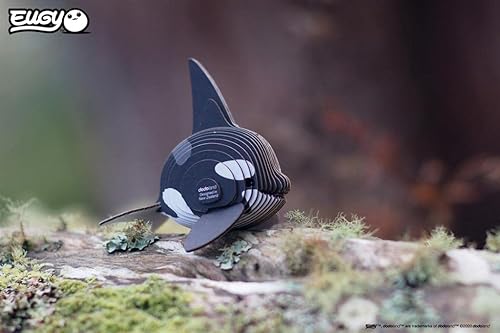 Miniatura 10 de Eugy Orca Killer Whale - Rompecabezas 3D de 25 piezas ecológico juguete educativo para niños, niñas y niños a partir de 6 años