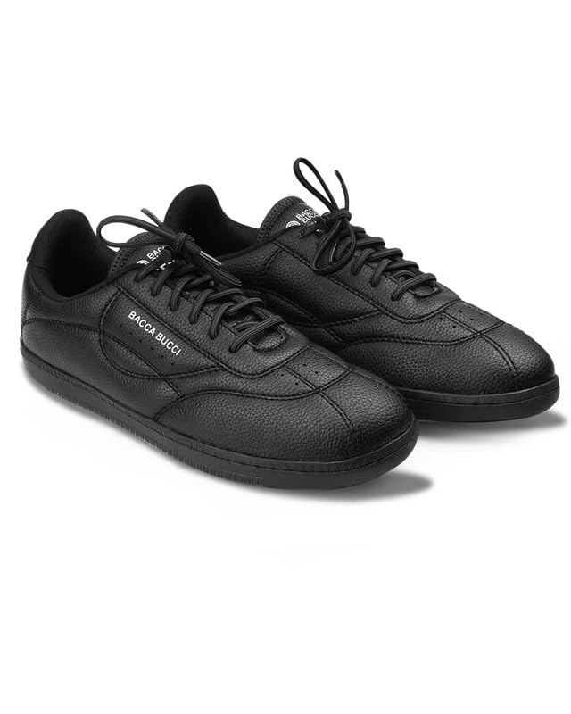 Image of Bacca Bucci Men Essence Low-Top Sneaker with Ortholite Insole & Elastic Laces