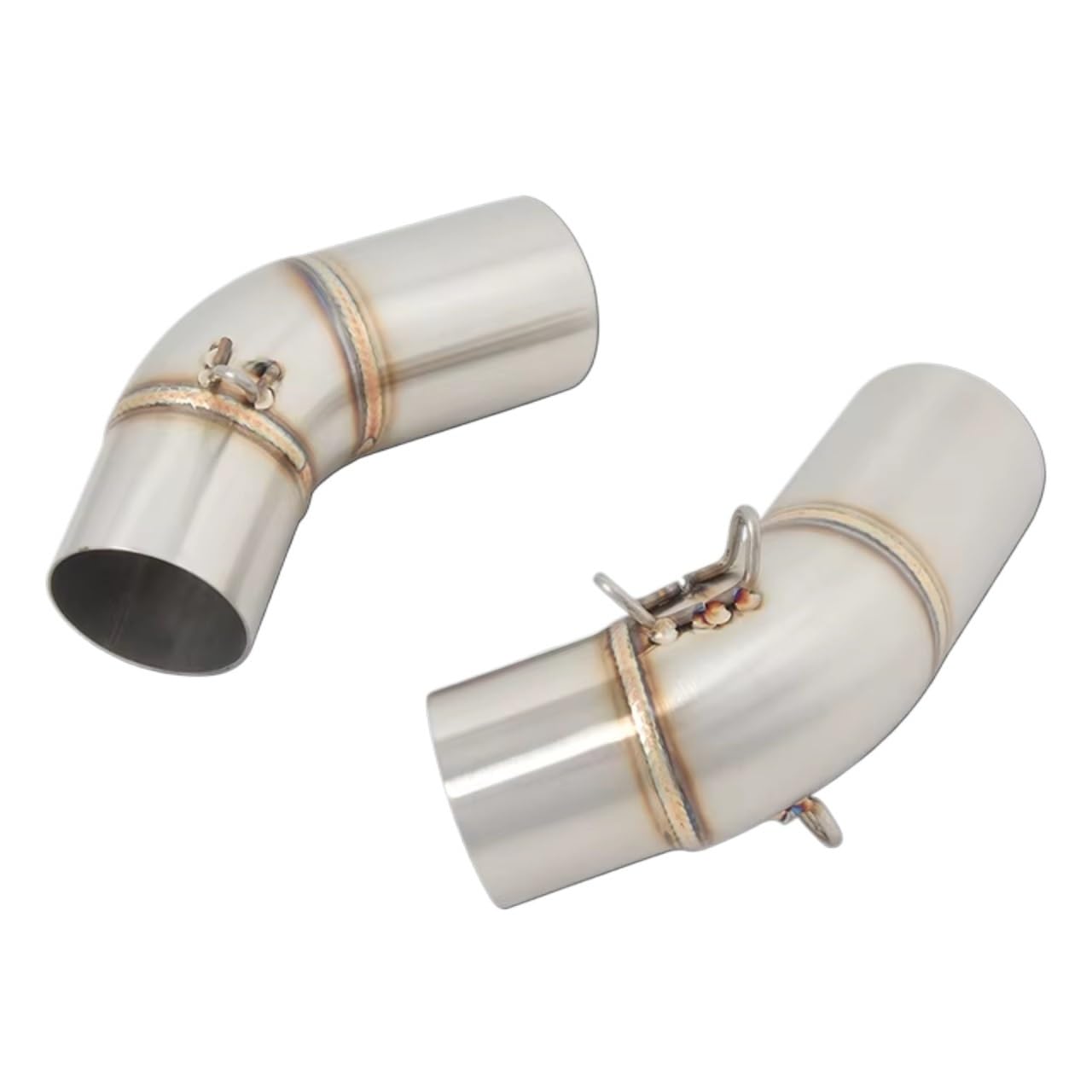 Motorrad Slip-On Auspuff Kompatibel Mit Ducati Für Monster 696 695 795 1100 Motorrad Links Rechts Auspuff 51 Mm Für Escape Middle Link Pipe