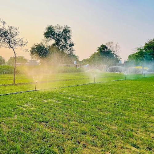 Image of B.K.Jagan & Co Water Garden Sprinkler Adjustable 360 Degree Rotation Lawn Sprinkler, Large Area Coverage