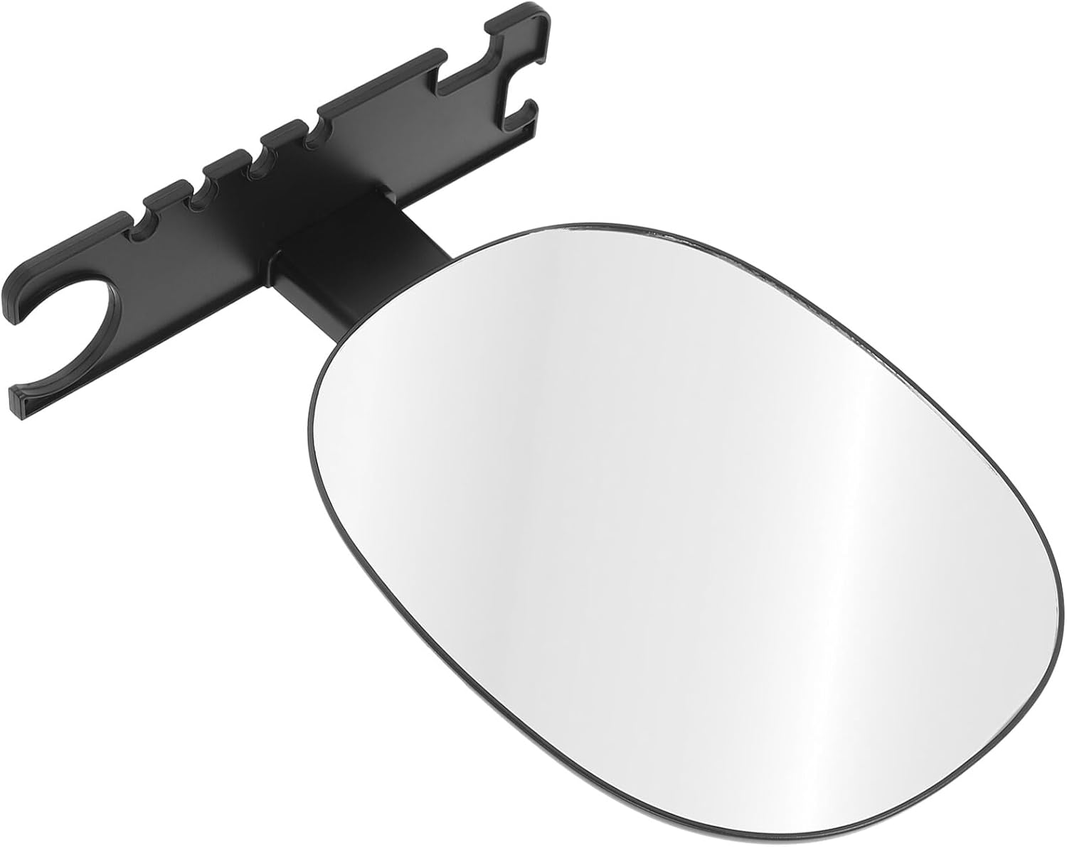 Fogless Shaving Mirror for Bathroom Wall-Mounted Vanity Mirror with Hanging Rack for Dormitory and Makeup No-Drill Installation