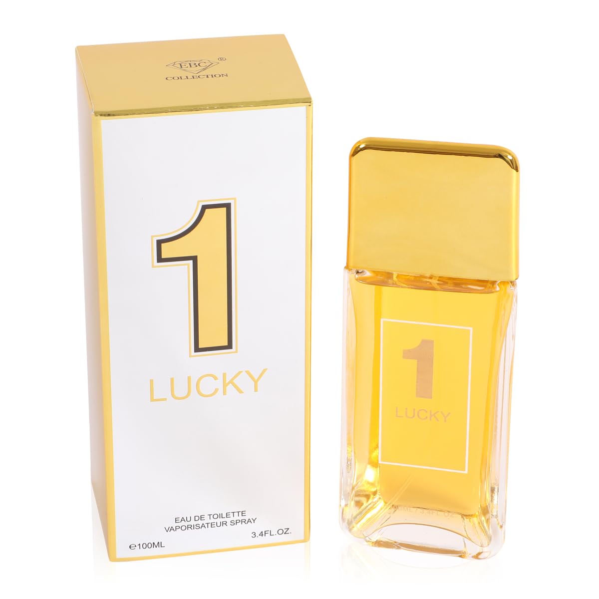 Lucky 1 Spray Cologne - Eau De Toilette for Men - 3.4 fl.oz