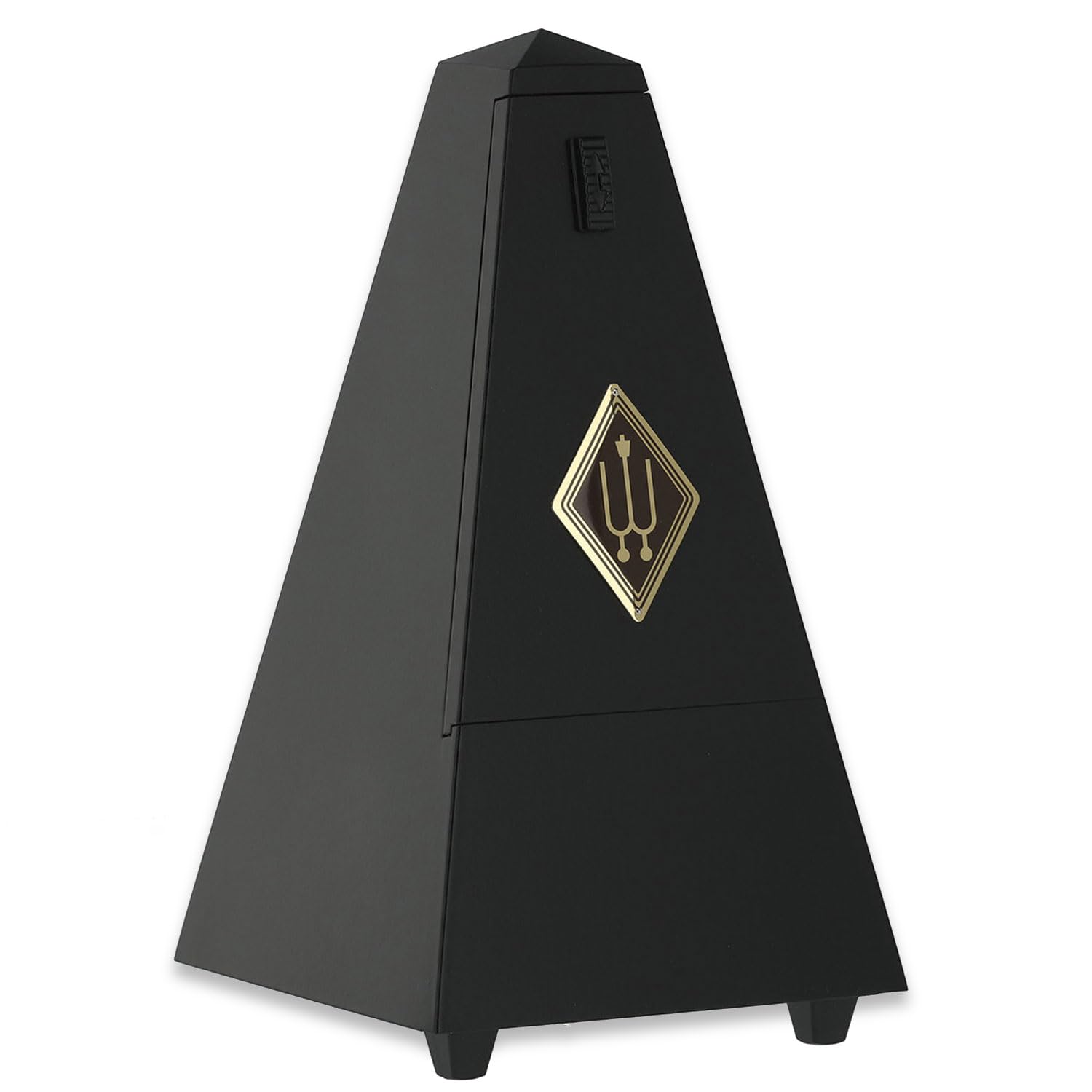 Metrónomo mecánico Wittner 806M de madera, color negro mate con gamuza de microfibra Keepdrum