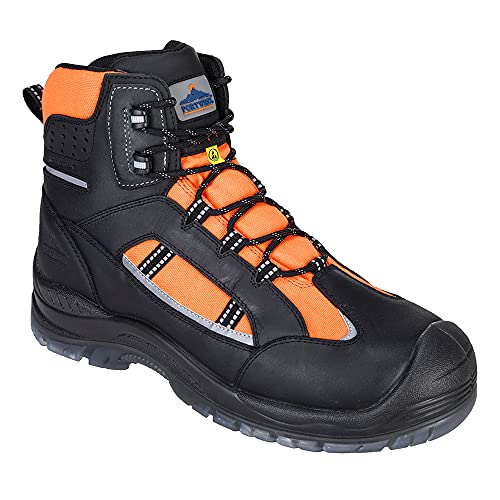 Bottes de sécurité Portwest Compositelite Retroglo Hi-Vis S3 WR ESD pour milieux à risques