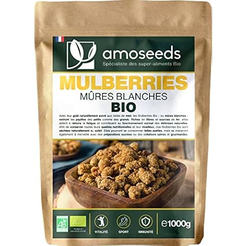 Mûres Blanches Bio Amoseeds 1KG Cover