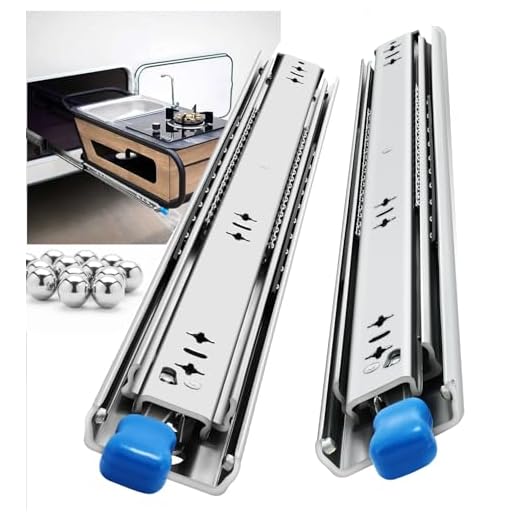 Heavy Duty Locking Drawer Slides for 236lb