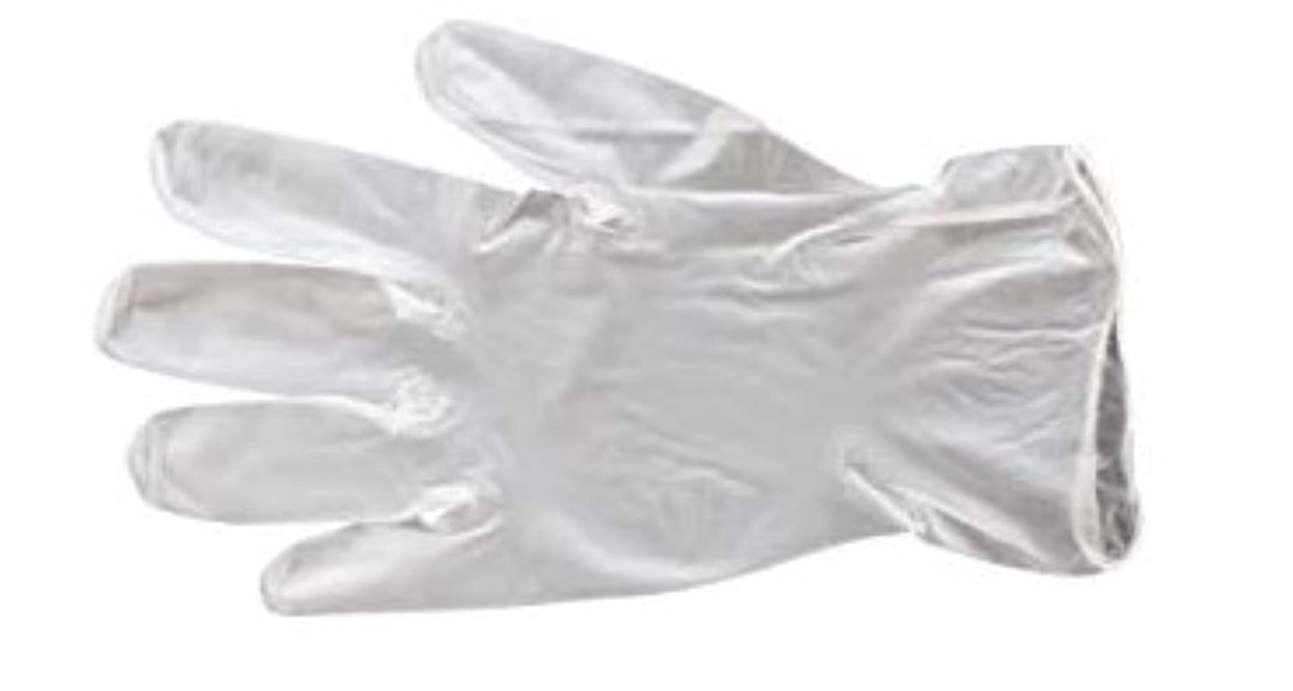 PrimaCare Medical Supplies VG-2501 Case of 100 Medium Size Medical Vinyl Examination Gloves Disposable, Latex and Powder Free Gloves
