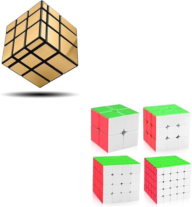 D-FantiX Shengshou Cubo de espejo 3x3 cubo de velocidad y cubo de velocidad