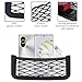 Dickno 2 PCS Car Pocket Phone Net, Universal Seat Side Storage Net Bag with Double Sided Tape, Automotive Frame Storage Net Pocket, Vehicle Interior Organizer for Phone Purse Bag