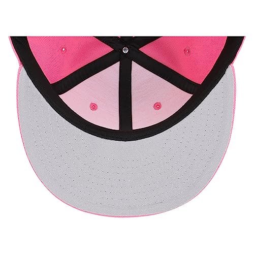 Image of Lids Blank Dime Adjustable Snapback Hat