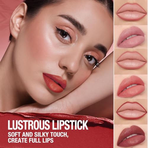 Image of Red Lip Liner Lipstick for Women, Lip Kit With Lip Liner Pencil Lip Stick Set, Waterproof Long Lasting Lipliner Lipstick, Transferproof Lip pencil Lip Crayon 11#