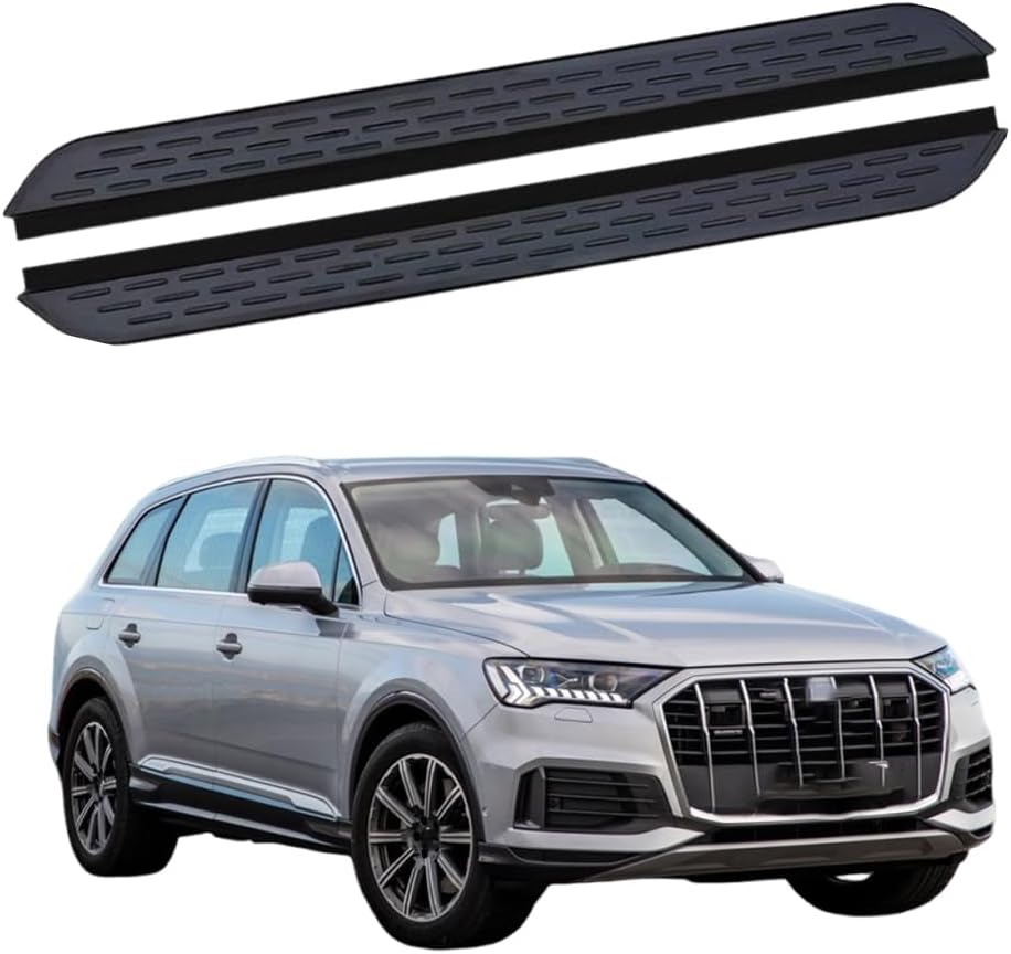 2PCS Door Side Step Pedal Running Board Replacement Fit for Audi Q7 2016-2024