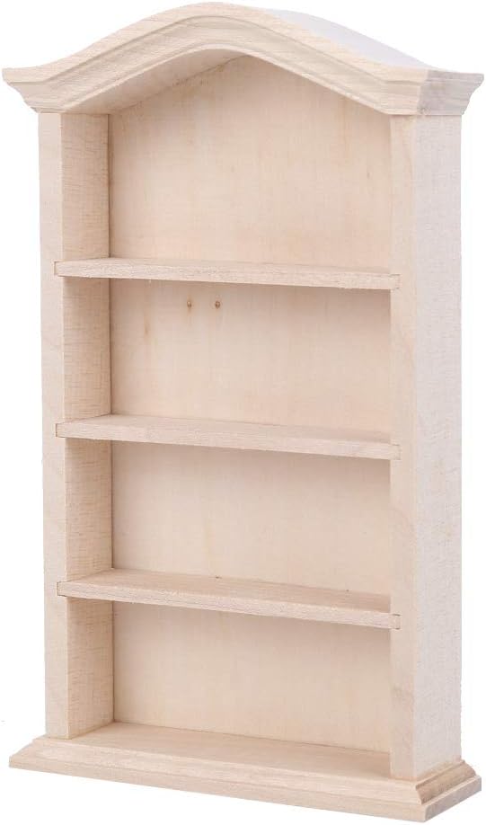 112 Doll House Wooden Bookshelf,Dolls Furniture Accessory