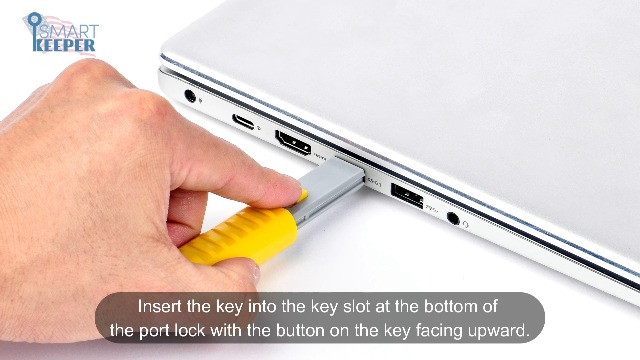 Blocage De Données USB SmartKeeper - Protège Contre Les Transferts Non Autorisés, Jaune, Sans Clé - 3