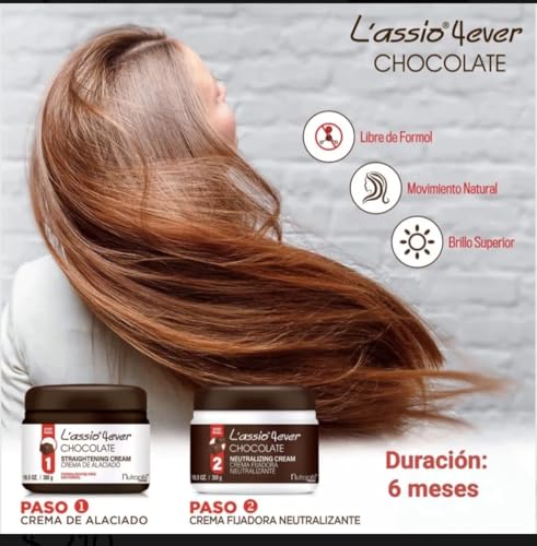 Nutrapel Chocolate Hair 4EVER Kit Alaciado miniatura 5