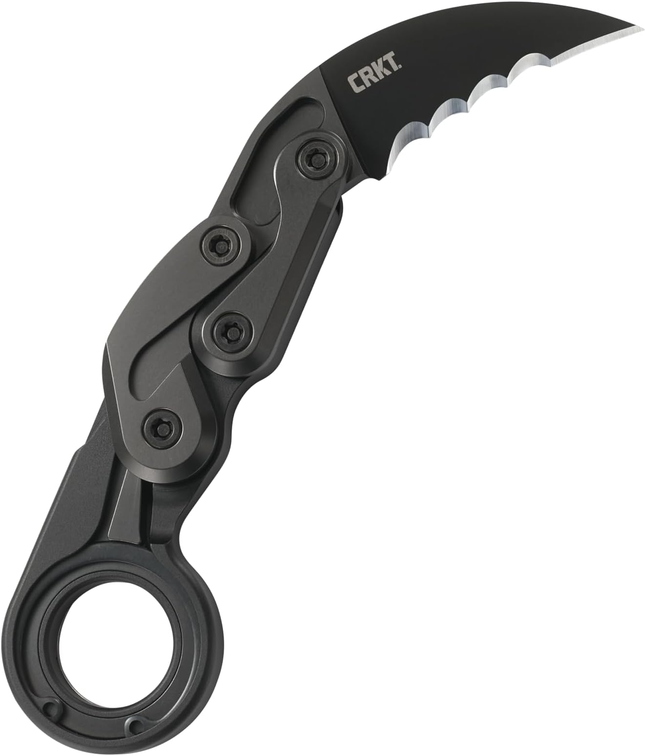 CRKT Hunting Folding Blade Karambit 2.41" D2 Black Tini Handle