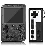 Handheld Game Console, Retro Mini Game Player with 500 Classic FC Games, 3.0 Inch Screen 800mAh Rechargeable Battery Portable Game Console Support TV Connection & Two Players for Kids Adults