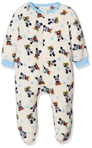 Disney Mickey Mouse Pigiama, Bianco, Neonato