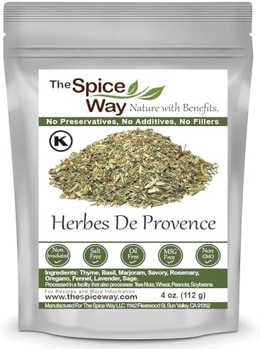 The Spice Way Herbes De Provence - | 4oz | fresh herbs and spice seasoning