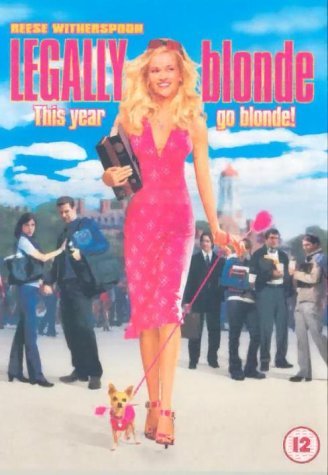 Legally Blonde DVD 2001 película con Reese Witherspoon y Luke Wilson en formato físico