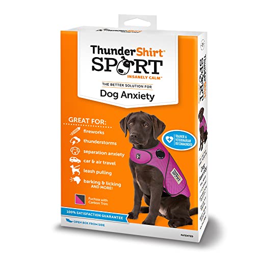 Thundershirt dogs clothing Thundershirt Dog Anxiety Jacket, Fuchsia, XX-Small US - Image 3